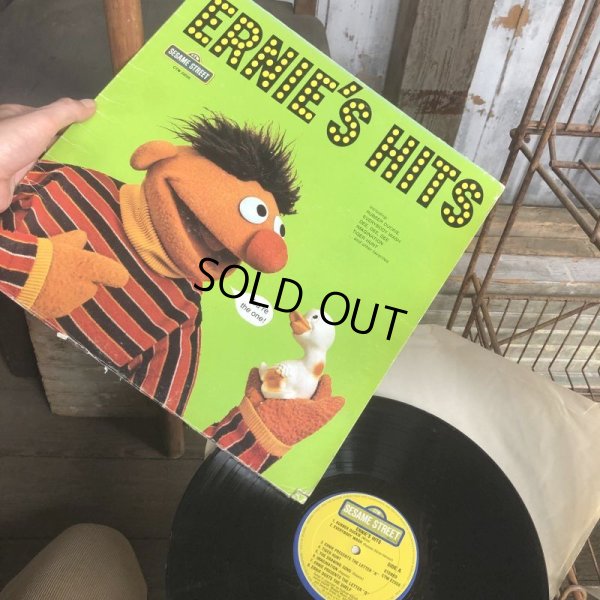 画像1: Vintage Sesame Street ERNIE'S HITS LP Record (C018)