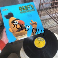 Vintage Sesame Street BERT'S BLOCKBUSTERS LP Record (C019)