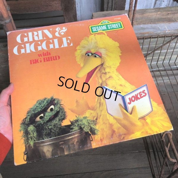 画像6: Vintage Sesame Street GRIN & GIGGLE LP Record (C022)