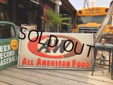 Vintage A&W Restaurant ALL AMERICAN FOOD Lighted Store Sign Huge!!!! (C024)
