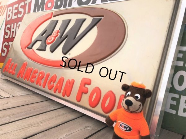 画像16: Vintage A&W Restaurant ALL AMERICAN FOOD Lighted Store Sign Huge!!!! (C024)