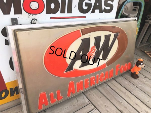 画像17: Vintage A&W Restaurant ALL AMERICAN FOOD Lighted Store Sign Huge!!!! (C024)