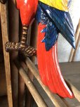 画像5: 70s Vintage Parrot Wall Hangings Statue (C025)