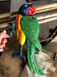 画像7: 70s Vintage Parrot Wall Hangings Statue (C026)