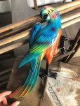 画像7: 70s Vintage Parrot Wall Hangings Statue (C028)