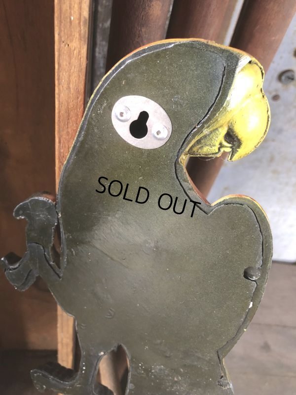 画像3: 70s Vintage Parrot Wall Hangings Statue (C029)