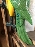 画像4: 70s Vintage Parrot Wall Hangings Statue (C026)