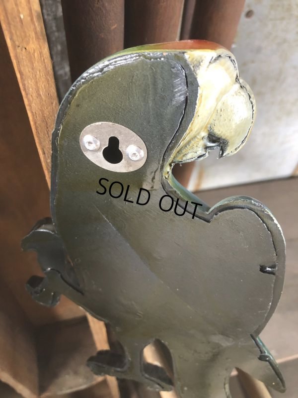 画像6: 70s Vintage Parrot Wall Hangings Statue (C028)