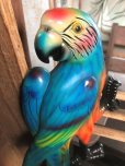 画像4: 70s Vintage Parrot Wall Hangings Statue (C028)