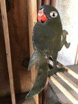 画像2: 70s Vintage Parrot Wall Hangings Statue (C026) (2)