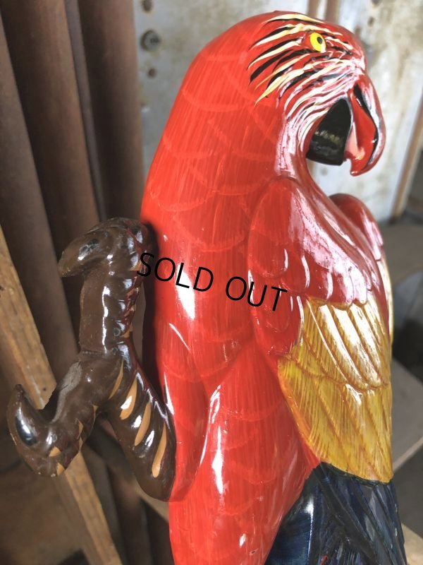 画像6: 70s Vintage Parrot Wall Hangings Statue (C025)