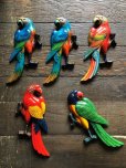 画像9: 70s Vintage Parrot Wall Hangings Statue (C025)