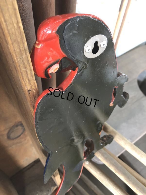 画像3: 70s Vintage Parrot Wall Hangings Statue (C025)