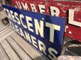 画像5: 【店舗引き取り限定】 Antique U.S.A. CRESCENT CLEANERS Vintage Huge Neon Sign (C030) (5)