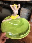 画像12: Vintage Mid Century Nude Naked Woman Lady Pinup Ashtray (C053）