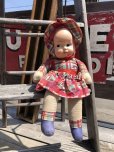 画像1: Vintage Celluloid Face Doll Girl 50cm (C048） (1)