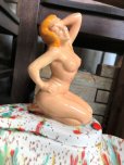 画像7: Vintage Mid Century Nude Naked Woman Lady Pinup Ashtrays (C052）