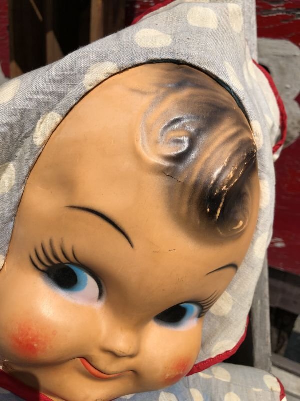 画像9: Vintage Celluloid Face Doll Big Size Baby 60cm (C033)