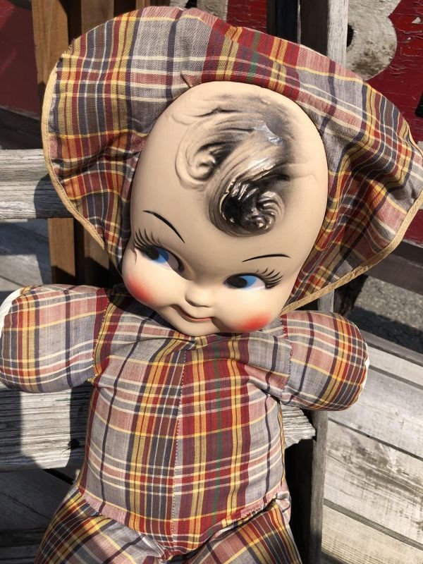 画像5: Vintage Celluloid Face Doll Big Size Baby 60cm (C034)
