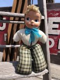 Vintage Celluloid Face Doll 35cm (C047）