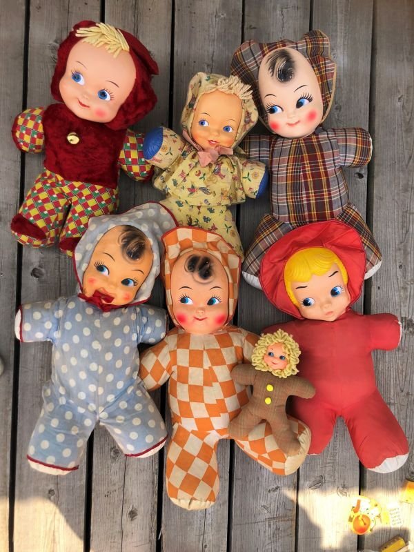 画像10: Vintage Celluloid Face Doll Big Size Baby 60cm (C034)