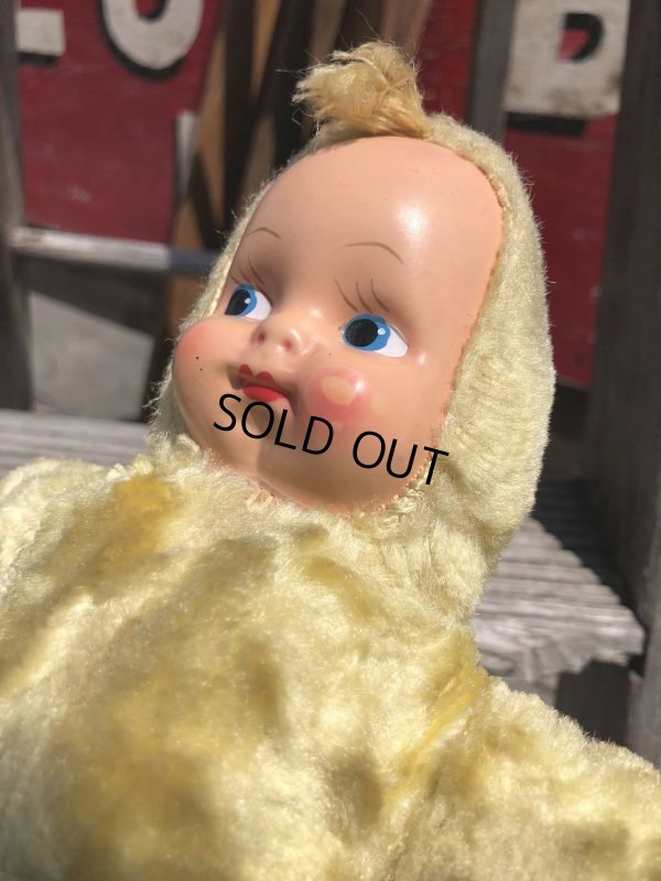 画像3: Vintage Celluloid Face Doll Mini Baby 22cm (C037）