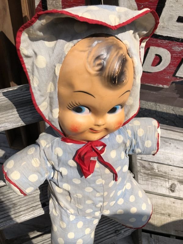 画像2: Vintage Celluloid Face Doll Big Size Baby 60cm (C033）