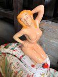画像6: Vintage Mid Century Nude Naked Woman Lady Pinup Ashtrays (C052）