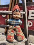 画像1: Vintage Celluloid Face Doll 38cm (C046） (1)