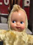 画像4: Vintage Celluloid Face Doll Mini Baby 22cm (C037）