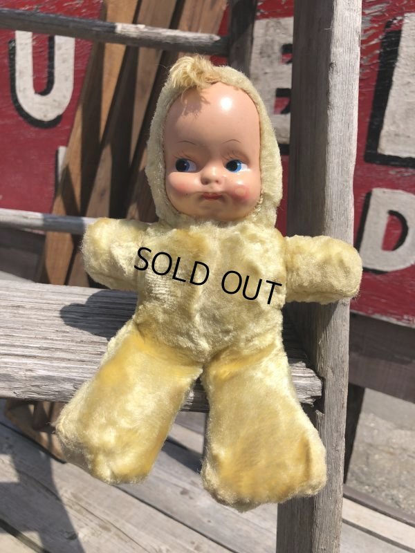 画像5: Vintage Celluloid Face Doll Mini Baby 22cm (C037）