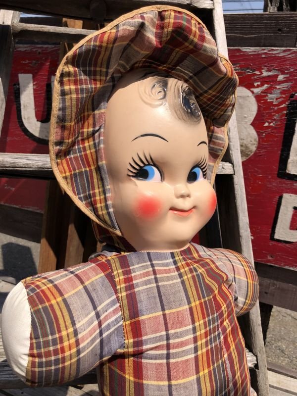 画像7: Vintage Celluloid Face Doll Big Size Baby 60cm (C034)