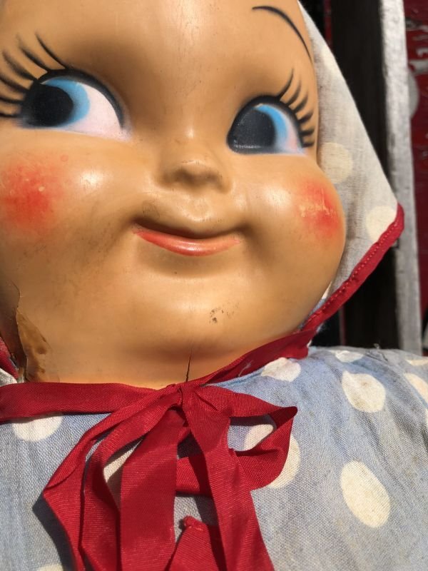 画像8: Vintage Celluloid Face Doll Big Size Baby 60cm (C033)