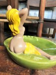 画像10: Vintage Mid Century Nude Naked Woman Lady Pinup Ashtray (C053）