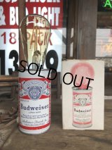 70s Vintage Budweiser Beer Can Bar Lamp (C053)