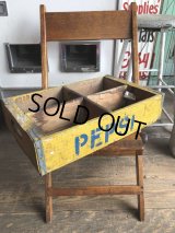 Vintage Original PEPSI Cola Wooden Crate (C056)