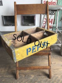Vintage Original PEPSI Cola Wooden Crate (C056)