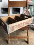 画像1: Vintage Original PEPSI Cola Wooden Crate (C054) (1)