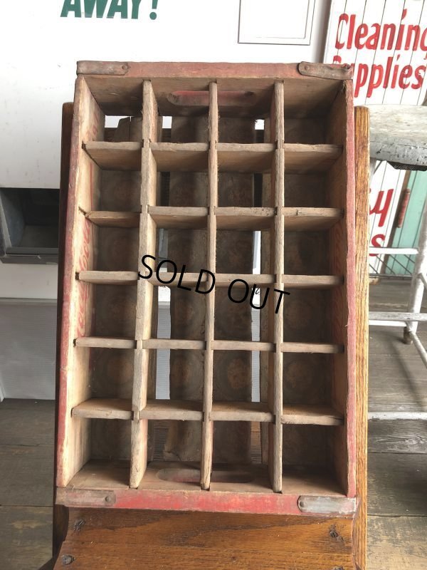 画像5: Vintage Original Coca Cola Wooden Crate (C058)