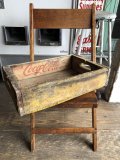 Vintage Original Coca Cola Wooden Crate (C060)