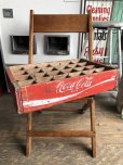 画像1: Vintage Original Coca Cola Wooden Crate (C058) (1)