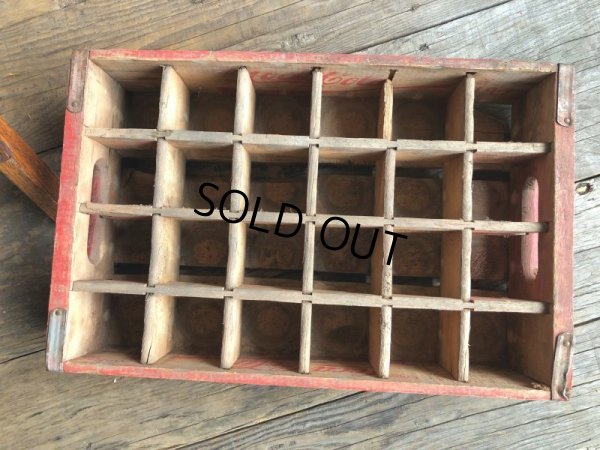 画像9: Vintage Original Coca Cola Wooden Crate (C058)