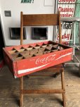 画像1: Vintage Original Coca Cola Wooden Crate (C057) (1)