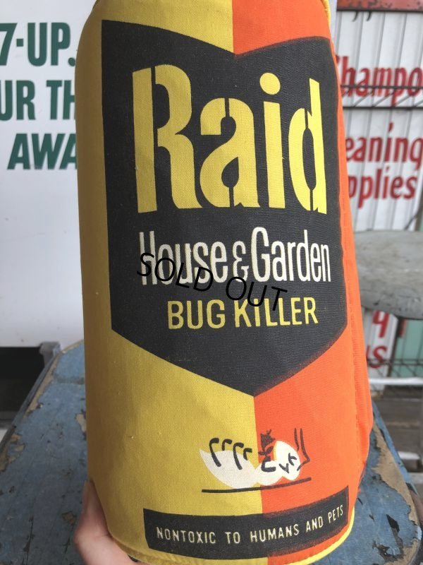 画像9: 70s Vintage Raid Bug Pillow Cushion (C059)