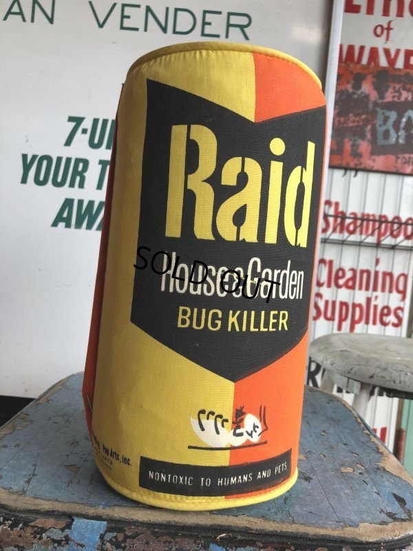 画像4: 70s Vintage Raid Bug Pillow Cushion (C059)