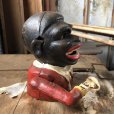 画像9: Vintage Black Man Cast Iron Coin Bank (C066)