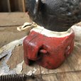 画像2: Vintage Black Man Cast Iron Coin Bank (C066) (2)