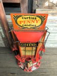 画像6: RARE! Hard to Find!!  Antique CURTISS Advertising "Penny Candy" Tin Store Counter Display (C067)