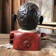 画像5: Vintage Black Man Cast Iron Coin Bank (C066)