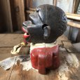 画像4: Vintage Black Man Cast Iron Coin Bank (C066)